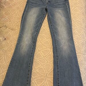 Stylish Indigo Flare Women's Jeans